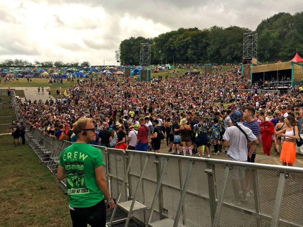 volunteering at boomtown