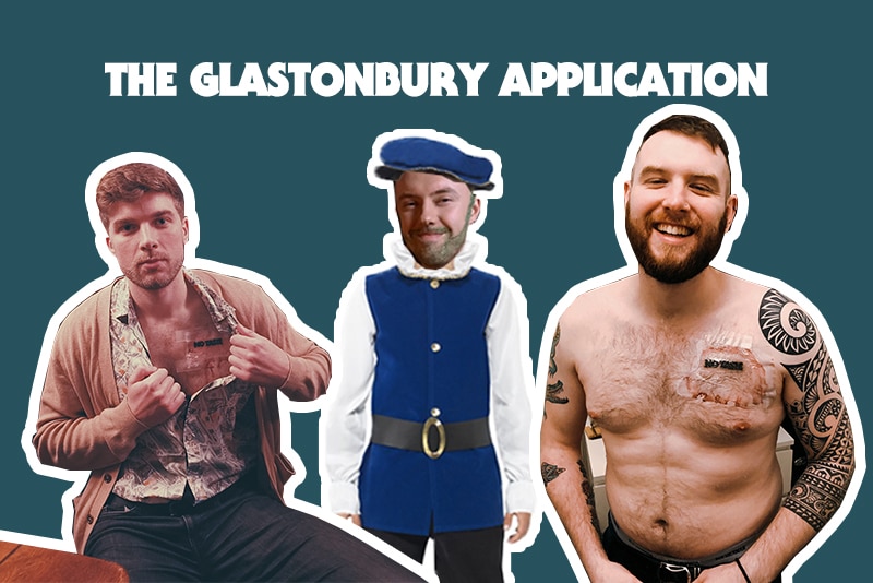 No Taste Glastonbury application