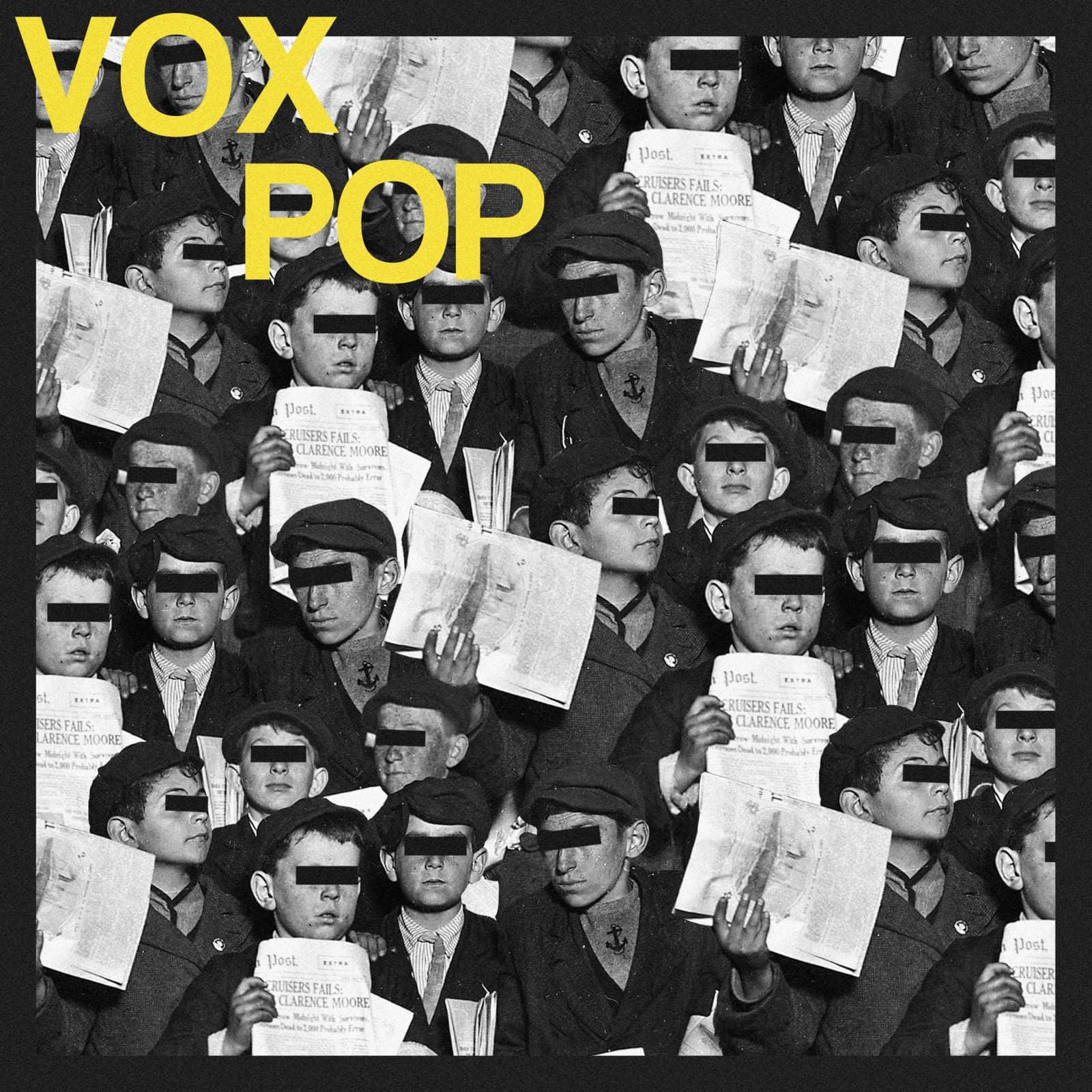 Cover art for SHEAFS debut EP Vox Pop