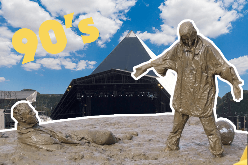 Glastonbury history from the 90's