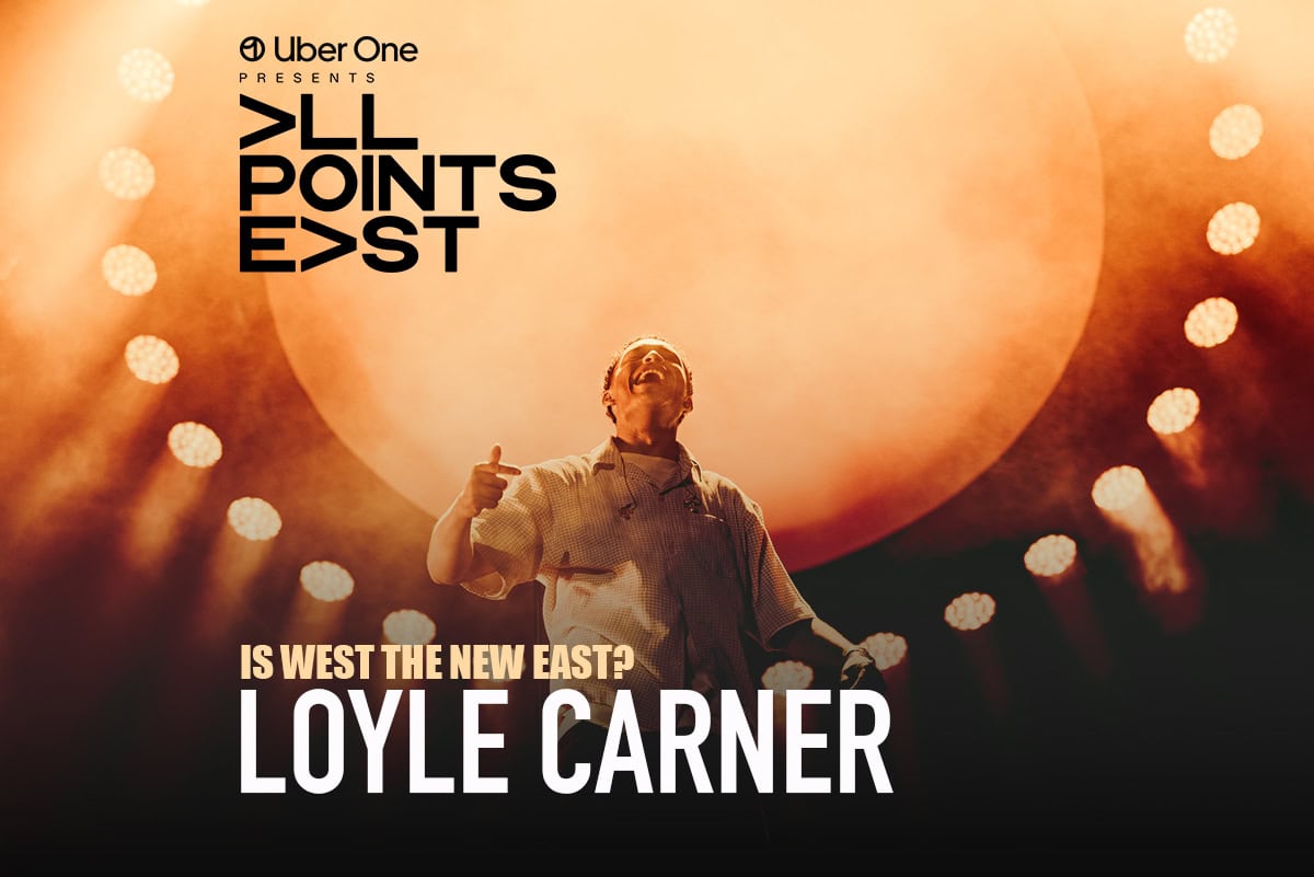 Loyle Carner at All Points East